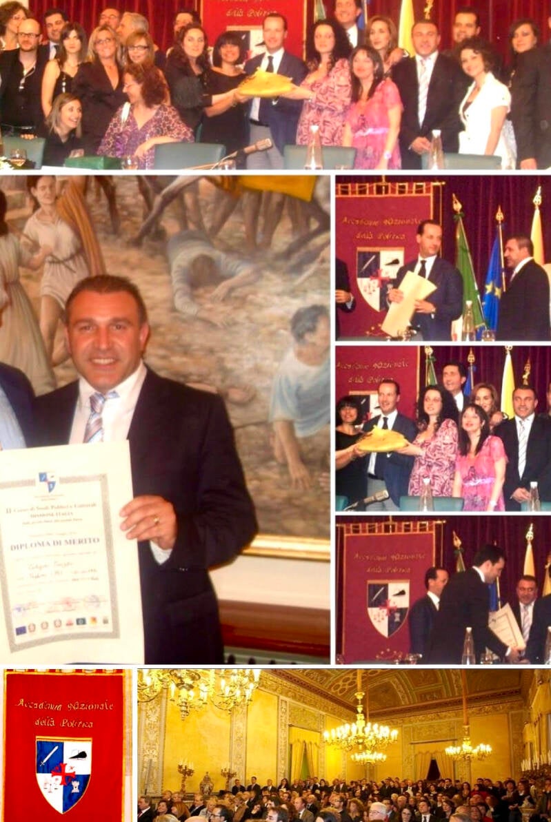 Cerimonia di chiusura e consegna del #Diploma #Accademico del Corso di #Studi #Politici e #Culturali “MISSIONE #ITALIA” conseguito il 19/06/2010 presso l’ #ACCADEMIA #NAZIONALE #DELLA #POLITICA frequentando da dicembre 2009 a giugno 2010 conseguendo il ti