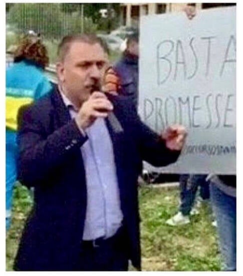 Calogero Coniglio politica sindacale manifestazione apertura pronto soccorso ospedale san marco catania