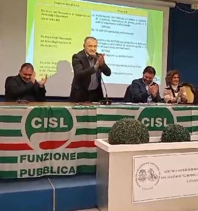 Calogero Coniglio policlinico #smarco #assemblea #cisl #politicasanitaria #pnrr…
