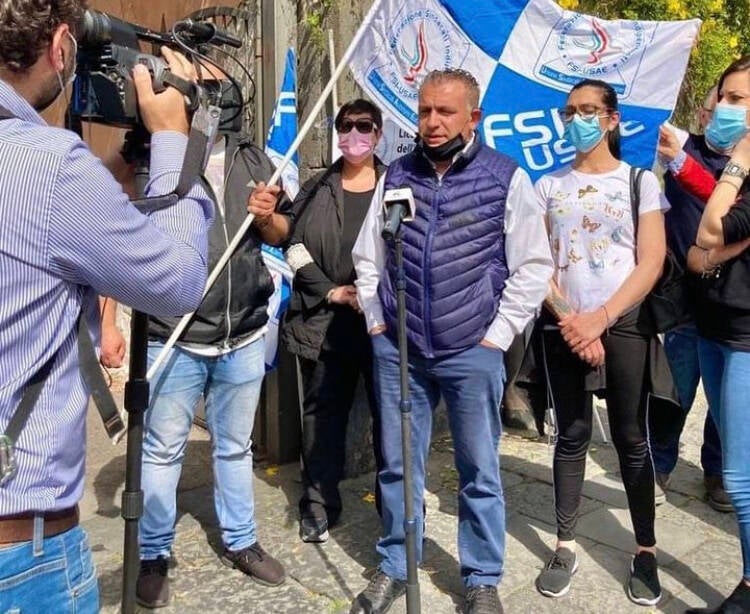 Calogero Coniglio politica sindacale licenziamenti istituo bellini catania