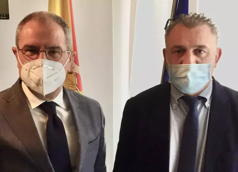 Senatore Antonio Scavone e Calogero Coniglio - Regione Siciliana