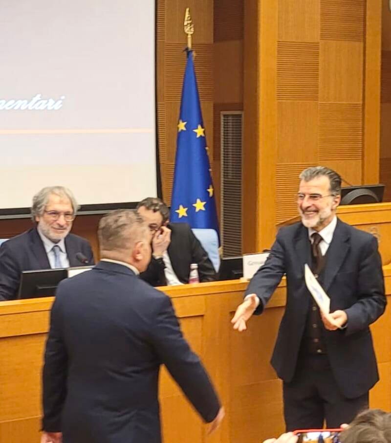 CAMERA DEI DEPUTATI - Calogero Coniglio cerimonia consegna diploma formazione politica scuola socio politica Giorgio La Pira