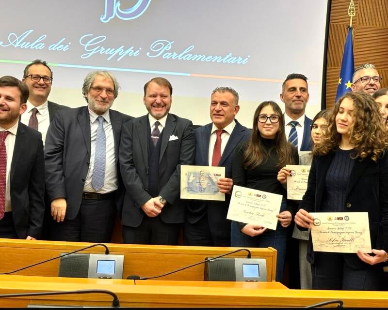 CAMERA DEI DEPUTATI - Calogero Coniglio cerimonia consegna diploma formazione politica scuola socio politica Giorgio La Pira