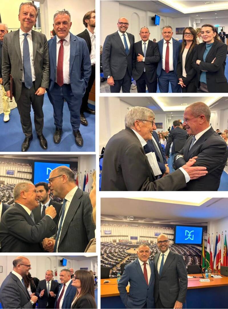 Sede del #PARLAMENTO #EUROPEO in #Italia. Con l’On. A. #TAJANI, Vice #Presidente del #Consiglio dei #Ministri e #Ministro degli #Esteri; Sen. A. #SCAVONE; A. #ALFANO, già #MINISTRO della GIUSTIZIA e dell’INTERNO, Presid. #FondazioneDeGasperi; Coniglio