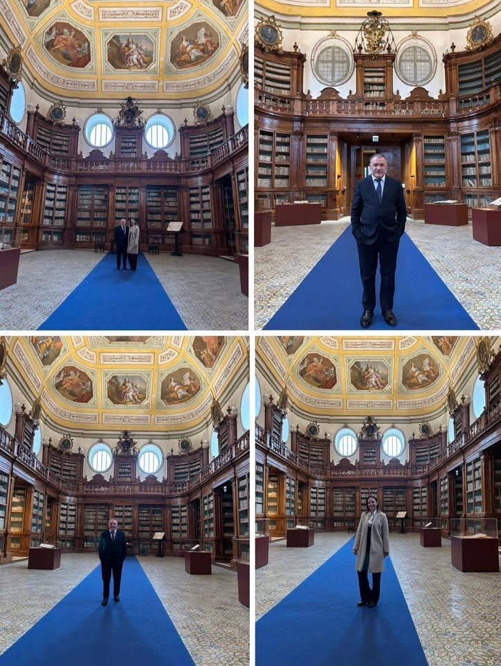 Calogero Coniglio Biblioteche riunite Monastero dei Benedettini Catania