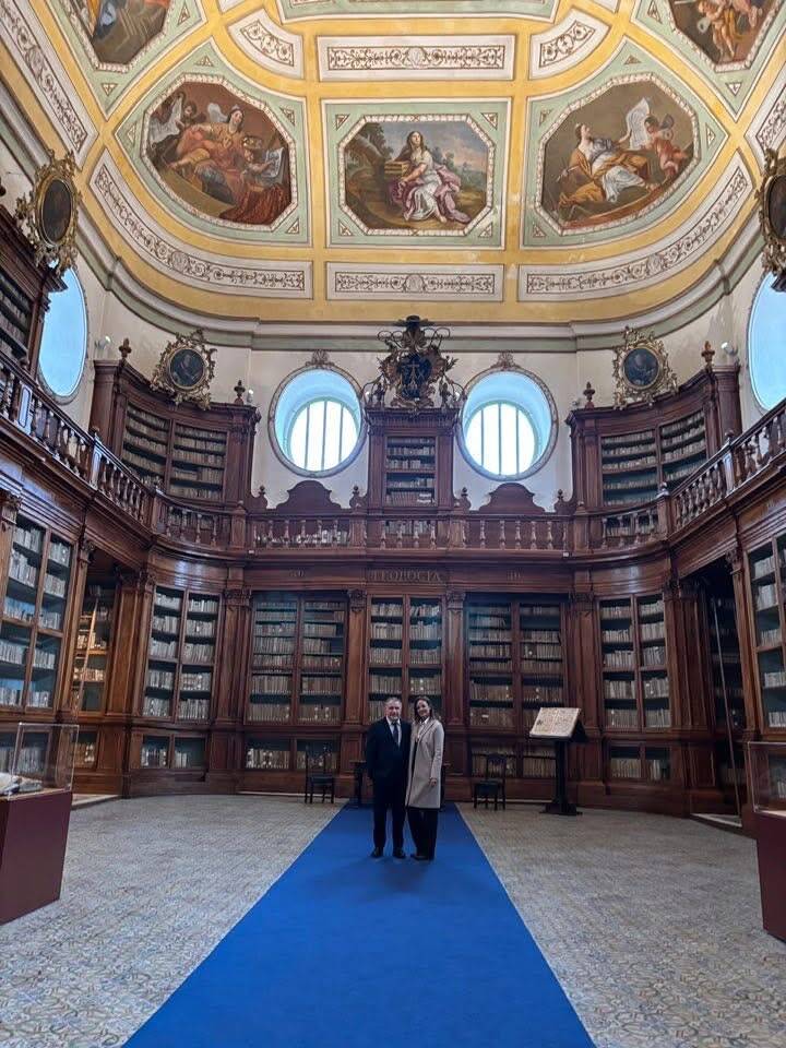 Calogero Coniglio Biblioteche riunite Monastero dei Benedettini Catania