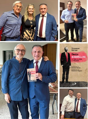 Coniglio ANAFePC PALERMO Istituto formazione politica P.Arrupe,presentazione libro “Paolo Borsellino. La toga, la fede, il coraggio” di V.CERUSO.Padre G.NOTARI, direttore Istituto; S.MIGNEMI, presid I Sez penale Corte d’Appello CT;ABRAMO Comunità S.Egidio
