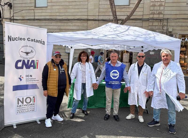 CALOGERO CONIGLIO CNAI  BANCHETTO INFERMIERI CATANIA