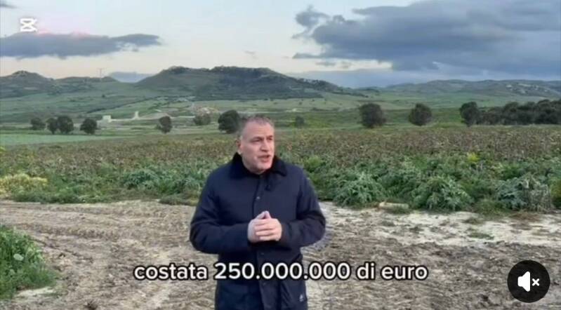 Calogero Coniglio sicilia politica sociale dighe incompiute sicilia