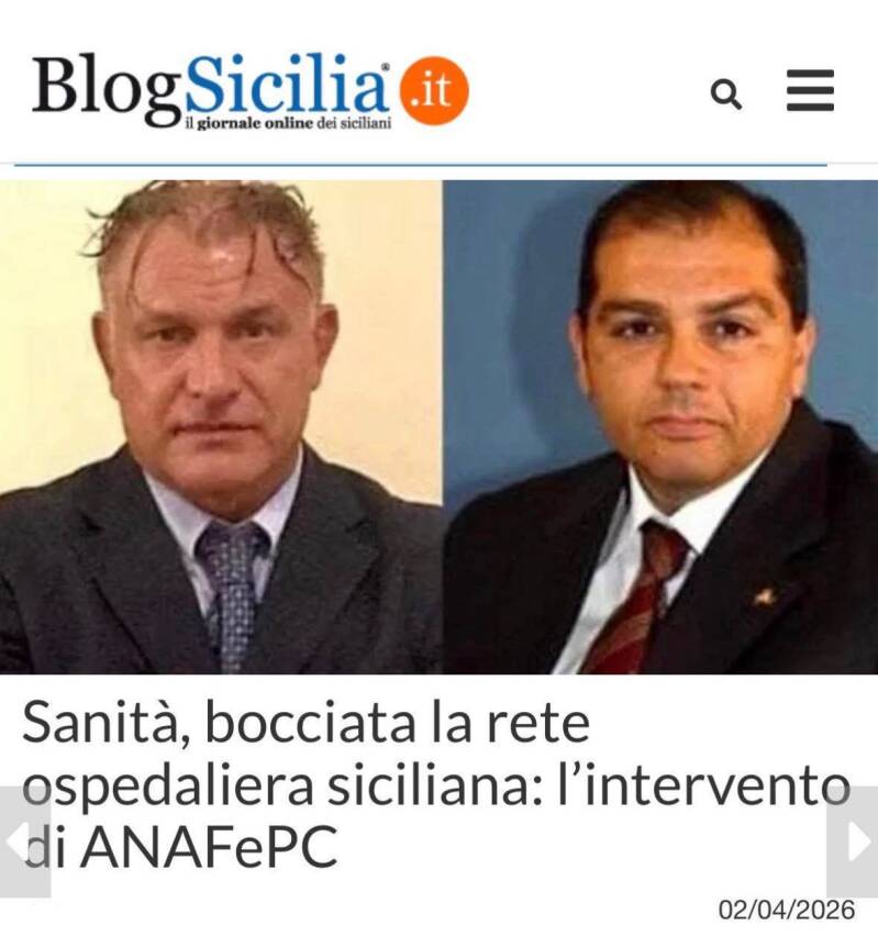 Calogero Coniglio politica sociale sicilia sanità bocciata rete ospedaliera