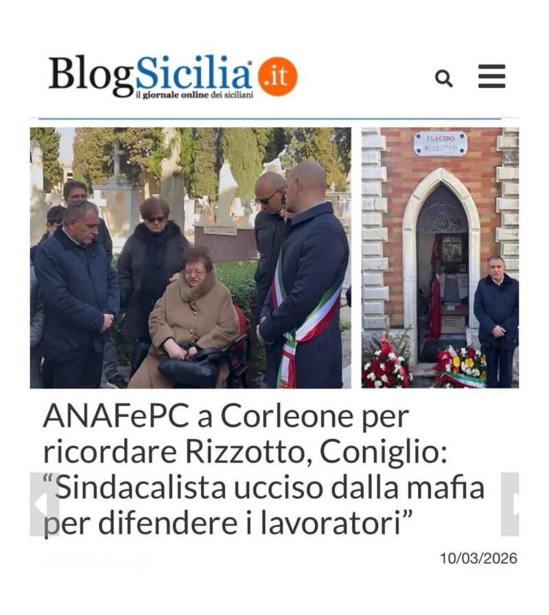 calogero coniglio corleone sindacalista memoria placido rizzotto