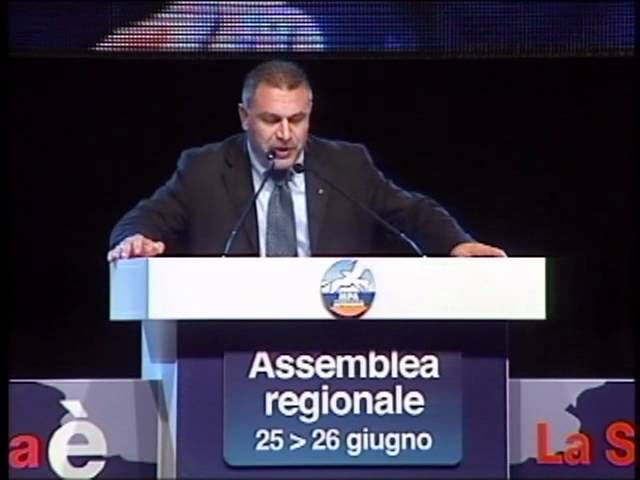 Calogero Coniglio - La Sicilia è dei siciliani L'intervento di Calogero Coniglio all'assemblea regionale del Mpa svoltasi  a Catania