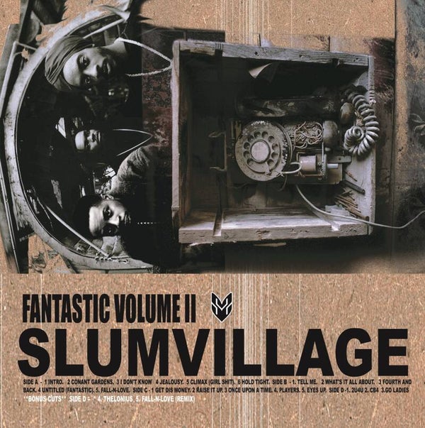 Slum Village Fan-Tas-Tic Vol.2 2LP Reissue