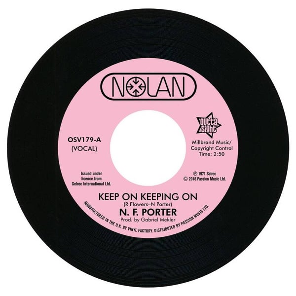 N. F. Porter Keep On Keeping On/If I Could Only Be Sure 7"Reissue