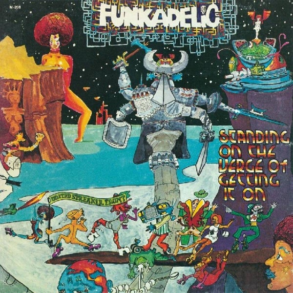 Funkadelic STANDING ON THE VERGE OF GETTING IT ON LP Reissue