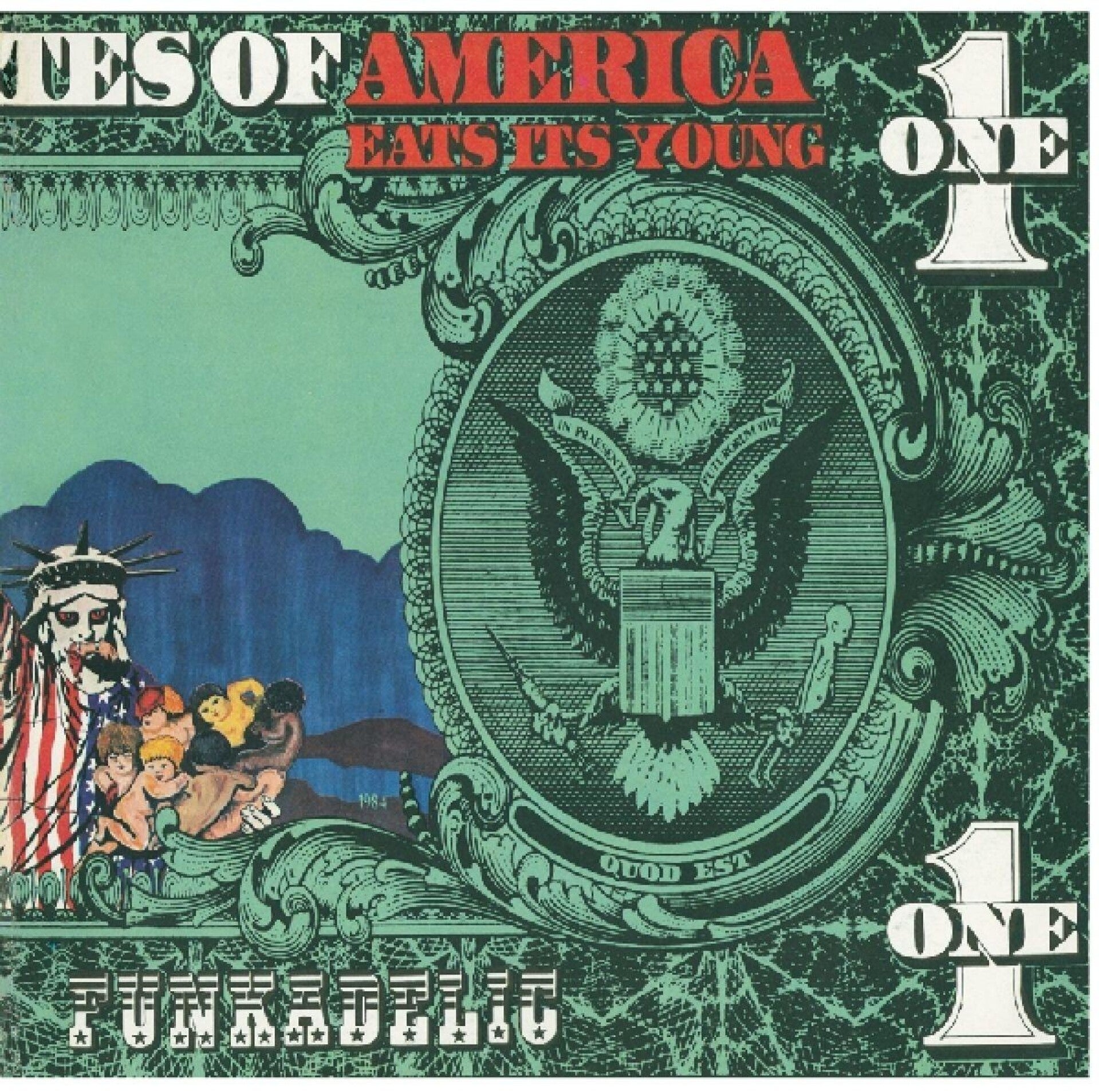 Funkadelic AMERICA EATS ITS YOUNG 2LP Reissue