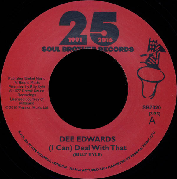 Dee Edwards ‎– (I Can) Deal With That 7" Reissue