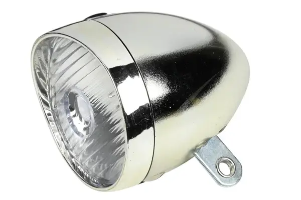 koplamp fiets chrome