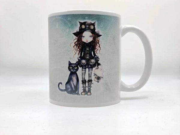 Girl with the cat 2