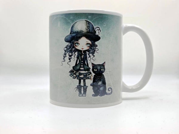 Girl with the cat 3