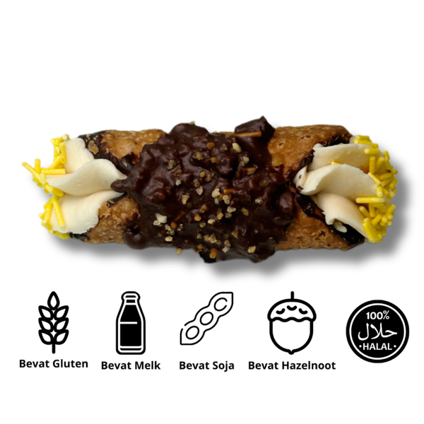 Cannoli – Banoffee Crunch – 48 stuks (direct serveerbaar)