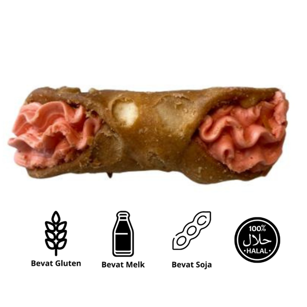 Cannoli – Bloedsinaasappel Crème – 48 stuks (direct serveerbaar)