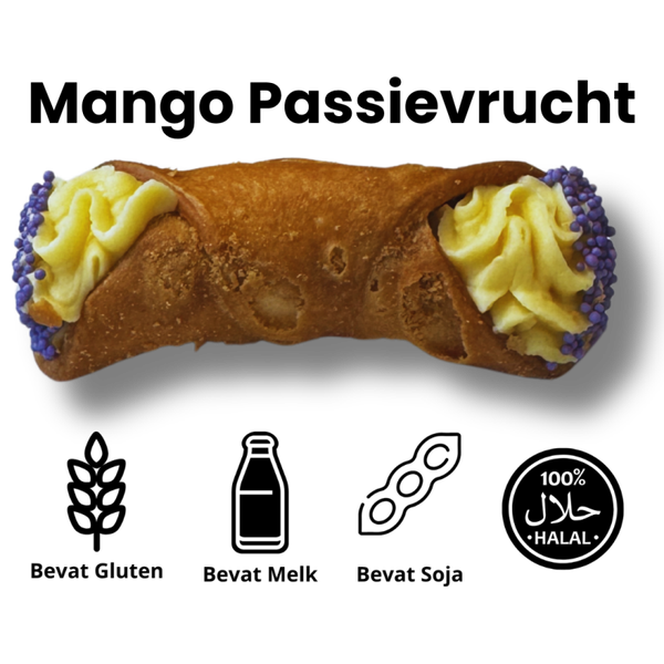 Cannoli met Mango-Passievrucht – 48 stuks (direct serveerbaar)