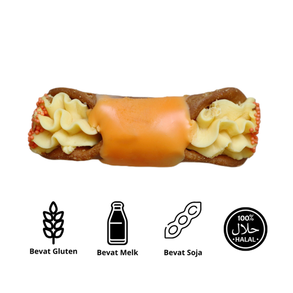 Cannoli – Oranje Tompouce Crème – 48 stuks (direct serveerbaar)