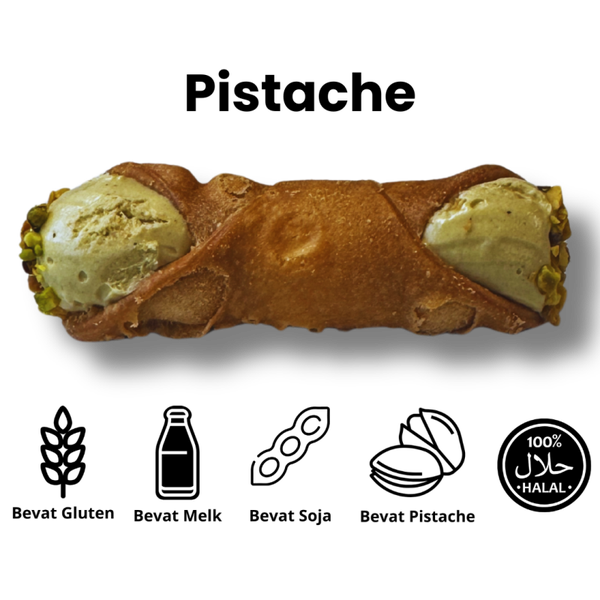 Cannoli met Pistache – 48 stuks (direct serveerbaar)