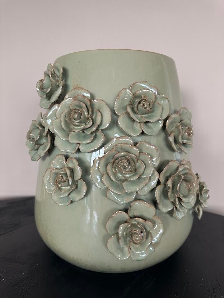 RIVIERAMAISON ROSE VASE M GROEN