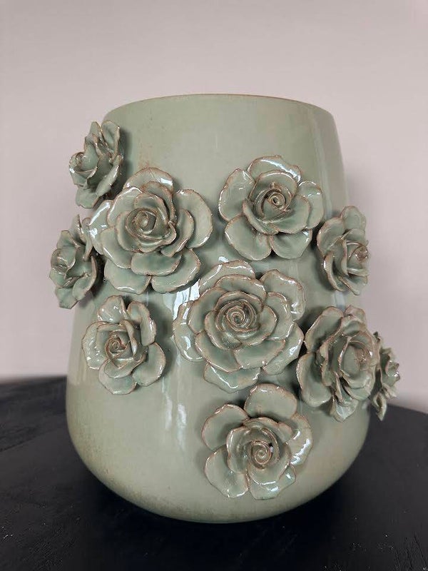 RIVIERAMAISON ROSE VASE M GROEN