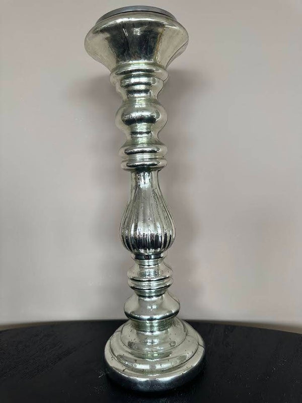 Glas Kandelaar Pole to Pole set van 2 stuks L
