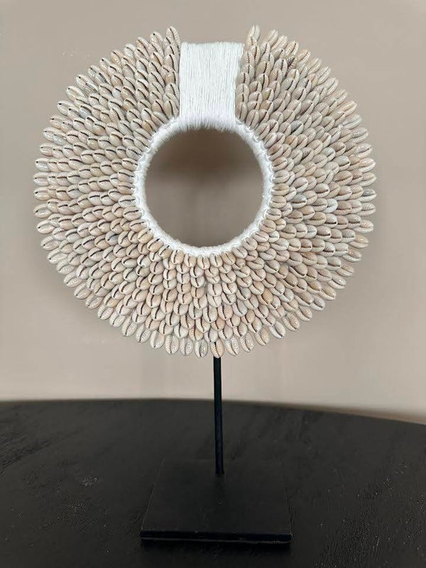 Schelpen ketting op standaard maat M