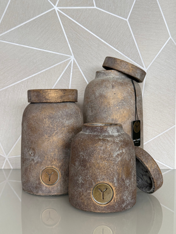 set Pots and top Jewel