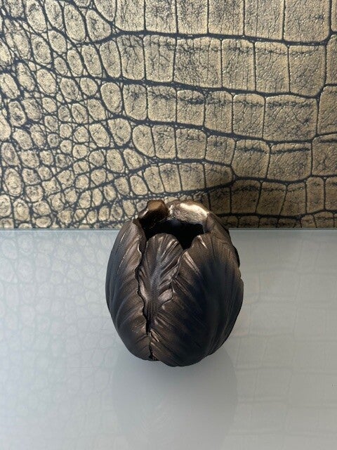 Tulp Leaf zwart goud