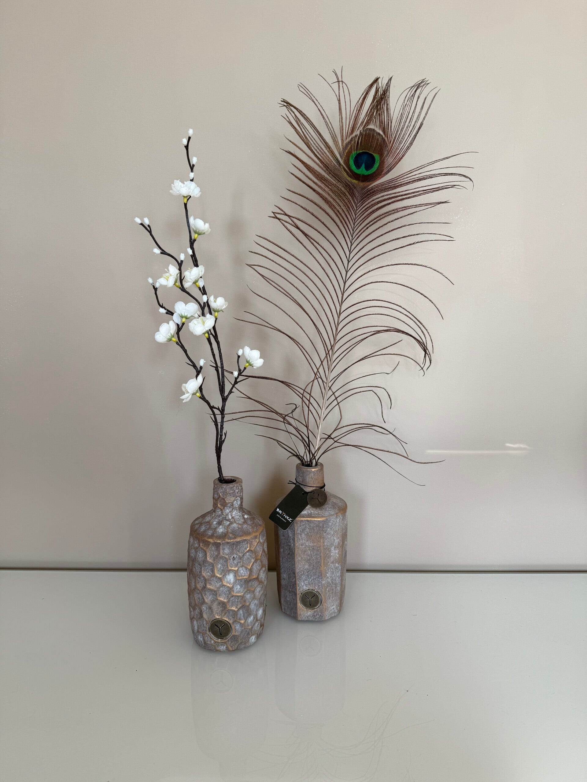 Vazen setje met 2 vaasjes