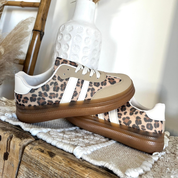 Basket motif Léopard