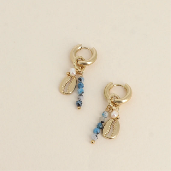 Boucles d'oreilles "Cauri"