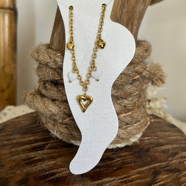 Chaine de cheville " In Love "