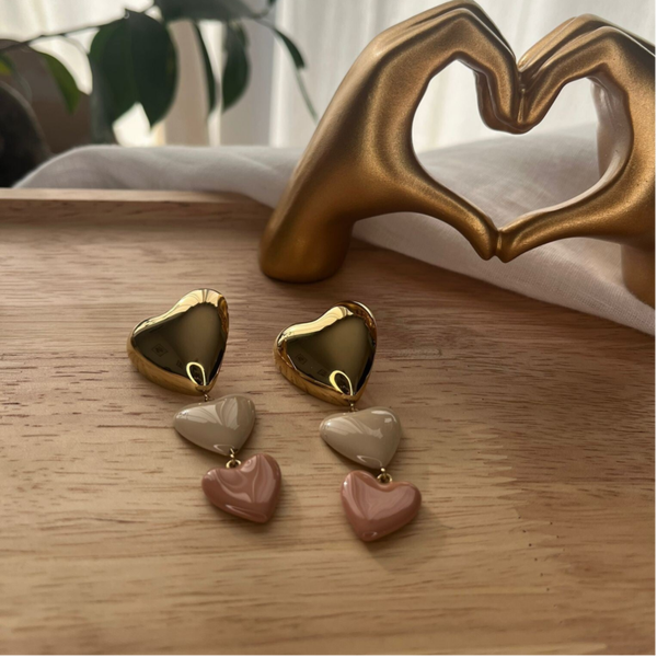 Boucles d'oreilles "Love"