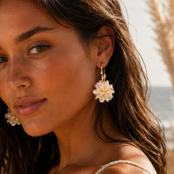 Boucles d'oreilles "Iris"
