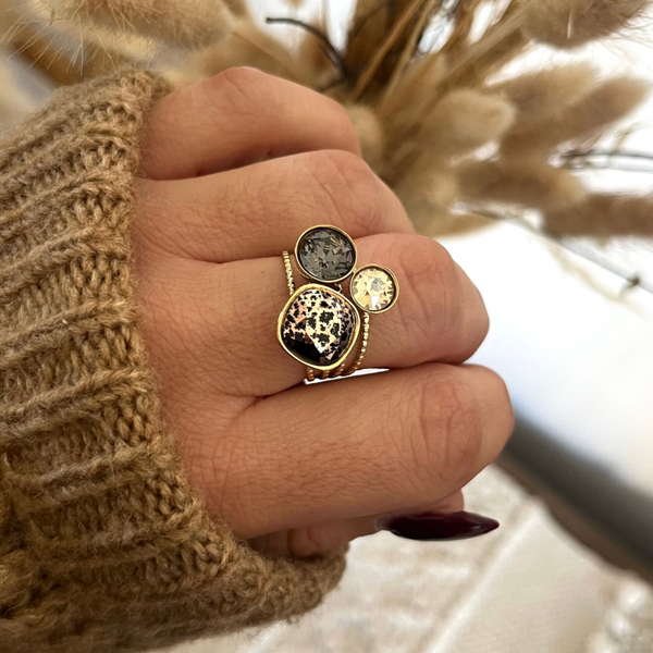 Bague "Trilogie" Swarovski®