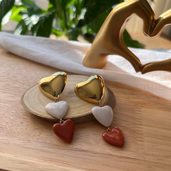 Boucles d'oreilles "Love"