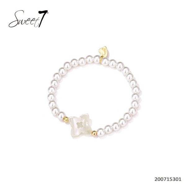 Armband wit parelmoer