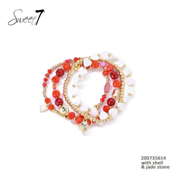 Armbanden rood/koraal