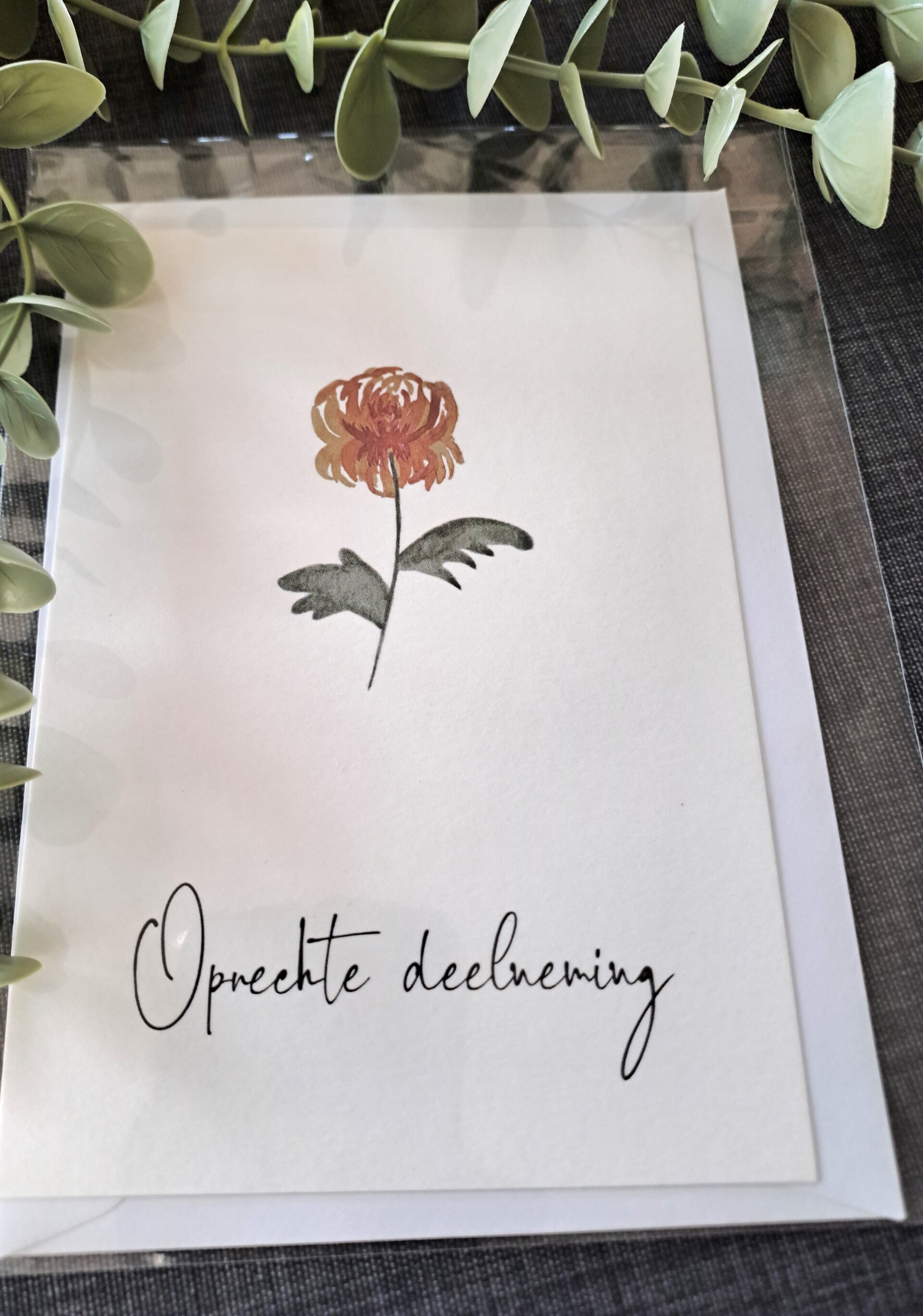 SALE - Enkele kaart 'OPRECHTE DEELNEMING'