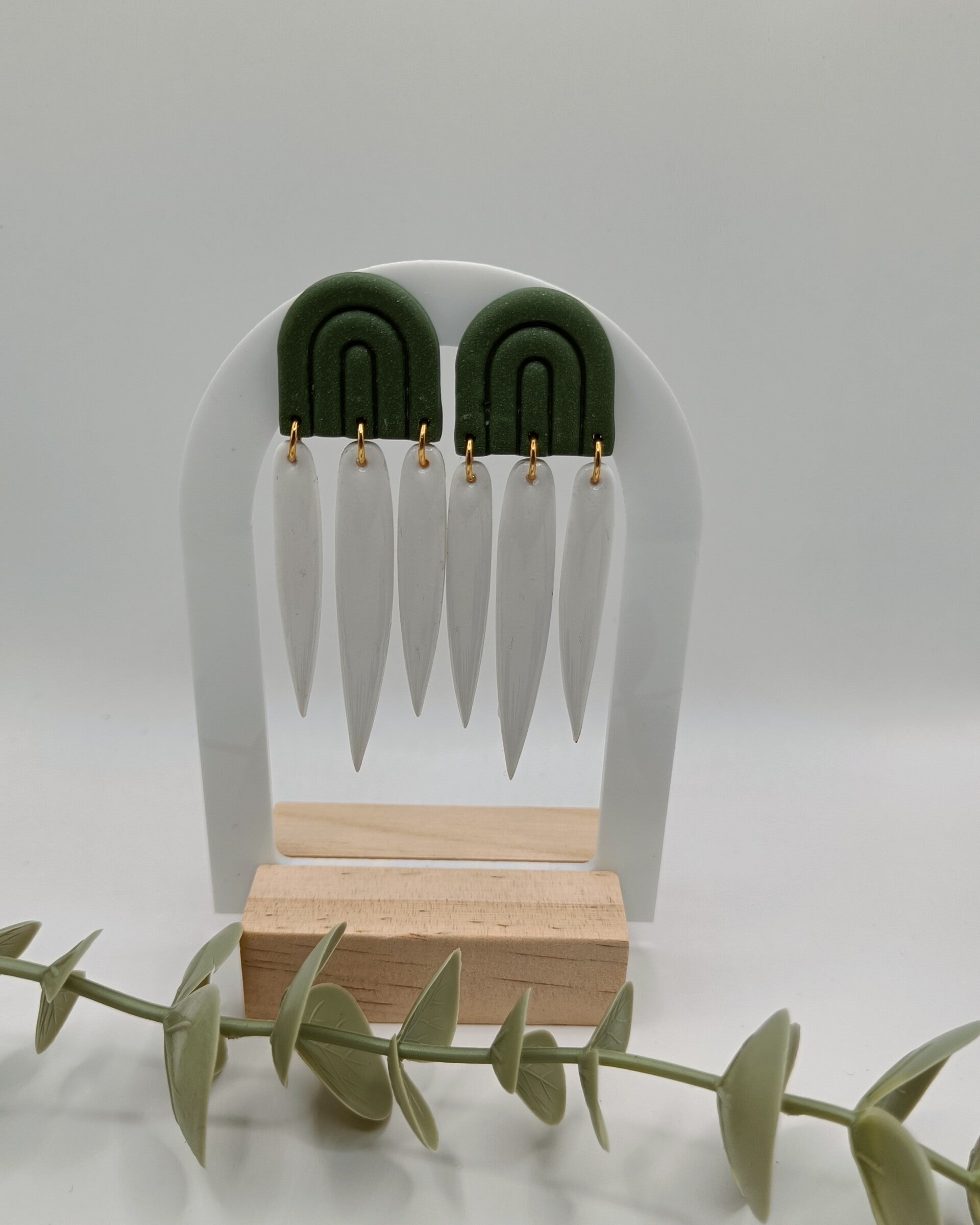 Hangers sagegreen/white