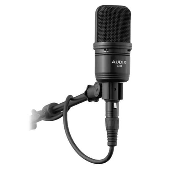 Audix A133 Studio Electret Condenser Mic Cardioid Pad and Roll-off