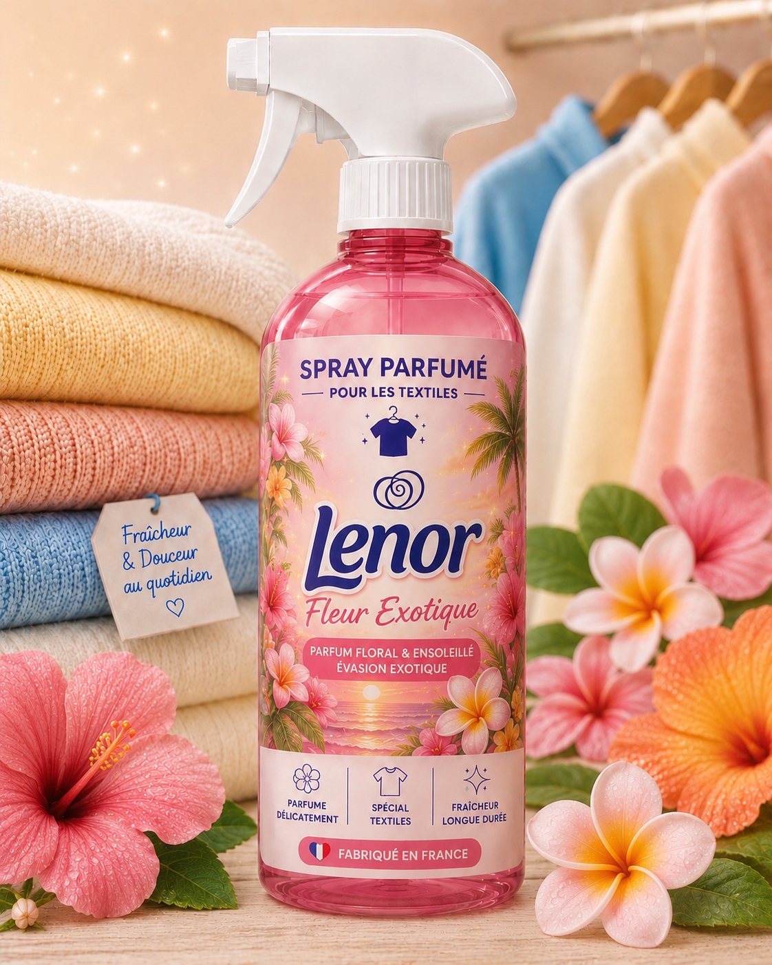 SPRAY PARFUMÉ - LENOR FLEUR EXOTIQUE