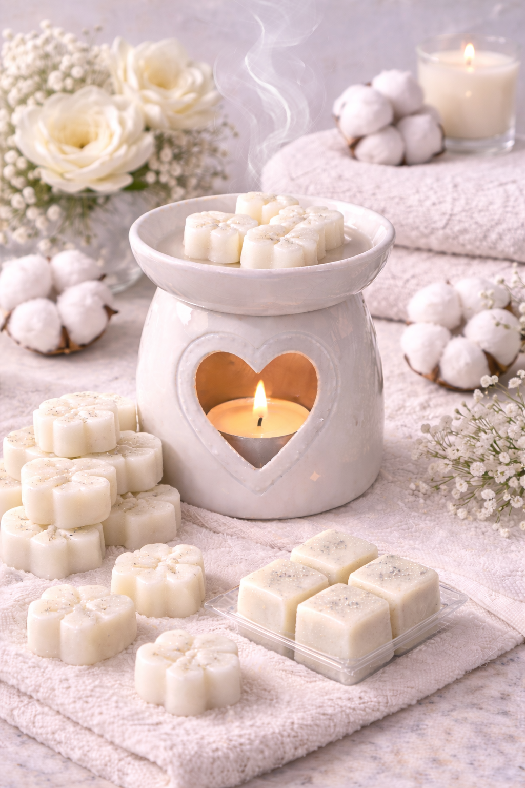 Fondant Parfumé - LOTUS BLANC ET COTON